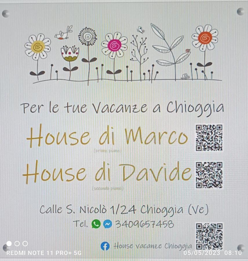 Apartament Chioggia House Di Davide Zewnętrze zdjęcie